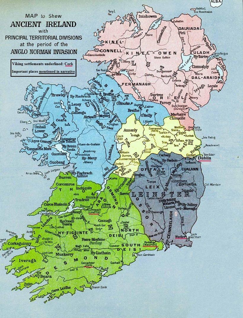 ramani ya megalithic ireland 