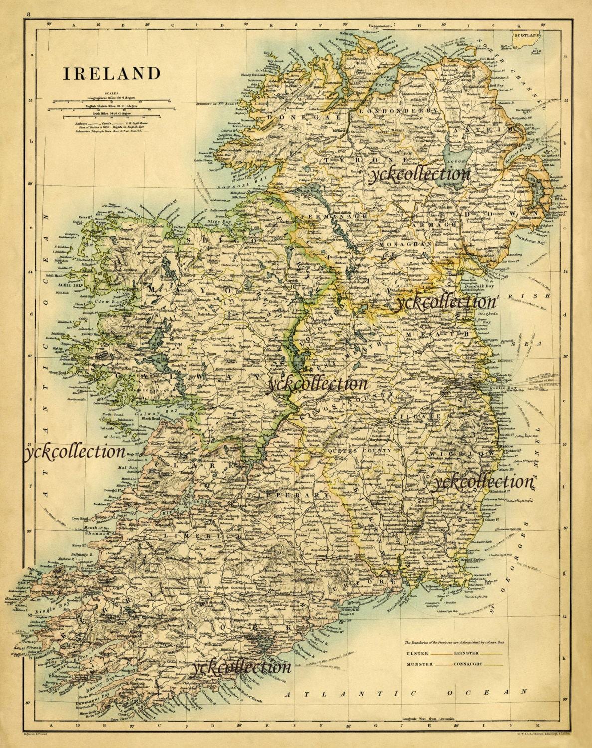 antique ramani ya ireland