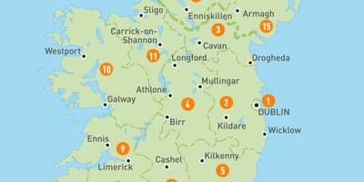 Ramani ya ireland mikoa 