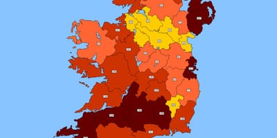 Ramani ya ireland postcode