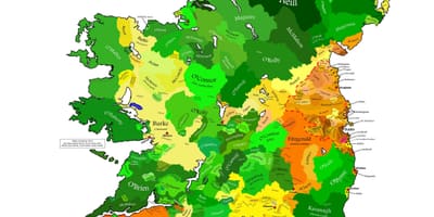 Ramani ya ukoo ramani ya ireland